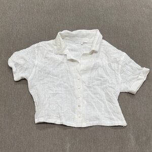 Olivaceous Cream Linen Shirt